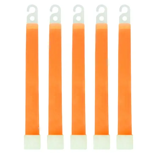 5pcs 6 Inch Camping Glow Sticks Waterproof Non-toxic Hiking Camping Equipment Outdoor Emergency Glow Sticks with Hook - Image 13