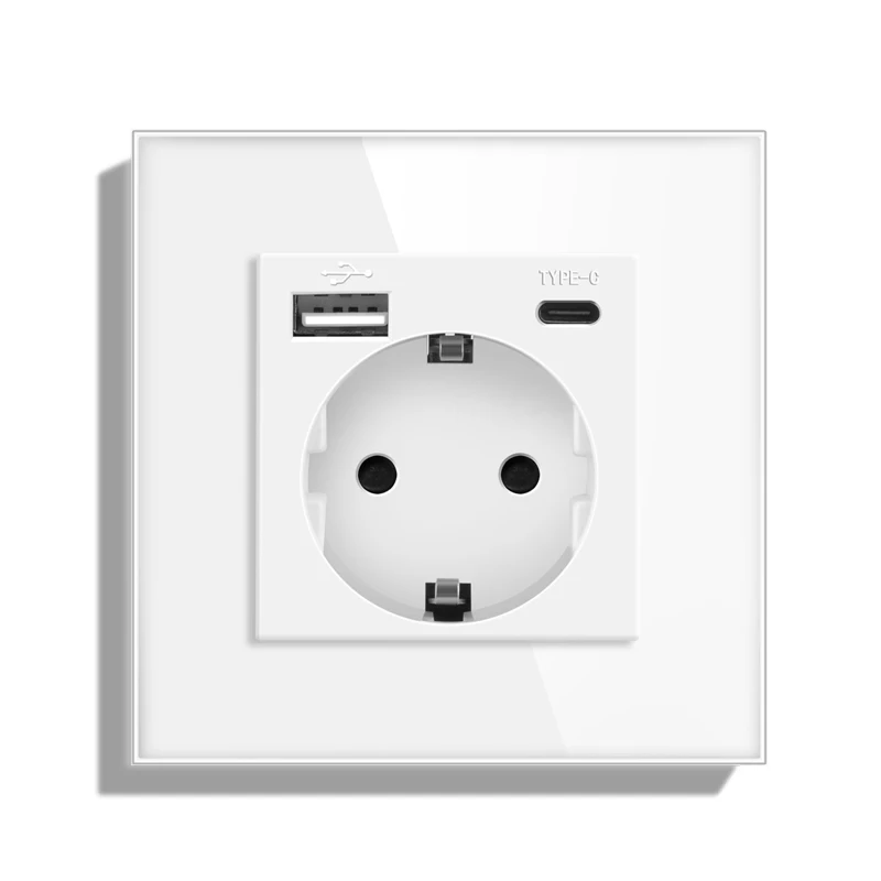 EU socket USB-type c