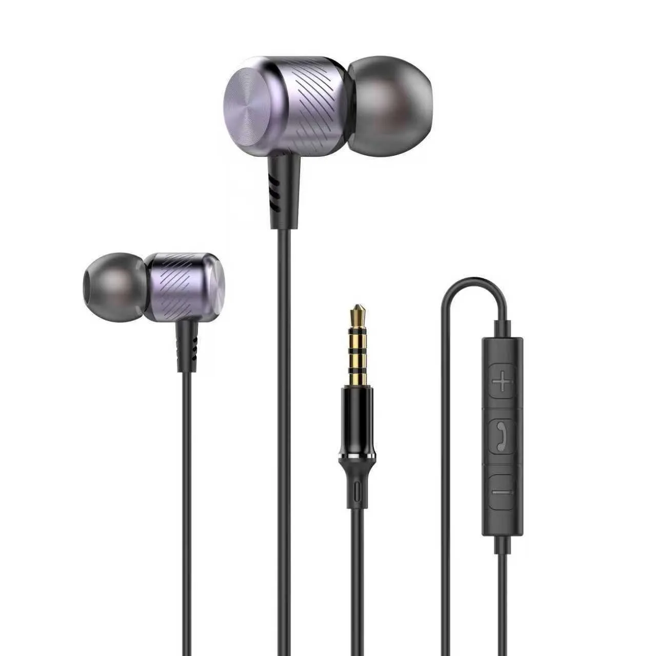 Bedrade in-ear oordopjes met usb-c en 3-5mm aansluiting_voghion.com