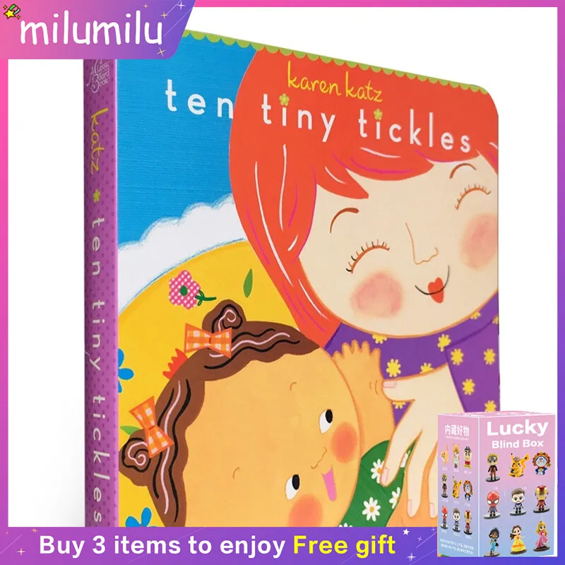 

MiluMilu Karen Katz Ten Tiny Tickles Interactive Preschool Education Picture Book