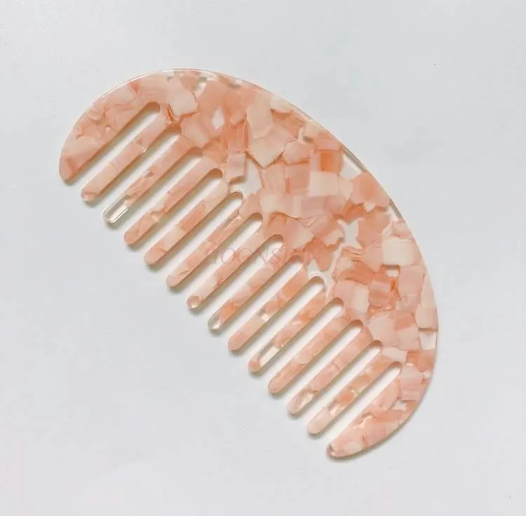 

Уксусная Бриллиантовая расческа, простая расческа для волос, милый темперамент, полукруглая расческа для волос