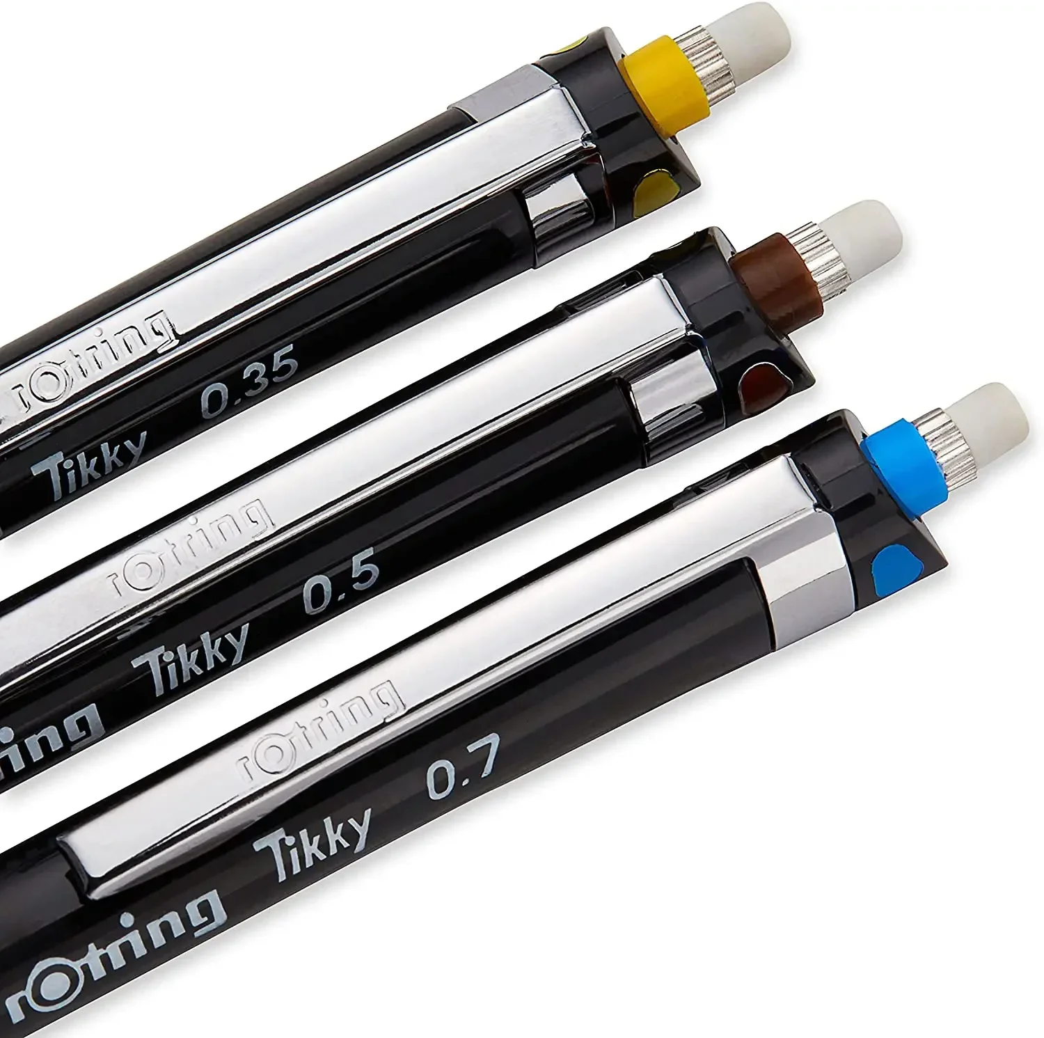 Tikky 연필 스케치 상세한 그림 기계 0.7mm 0.3mm, 회전 그리기 그리기, 0.5mm