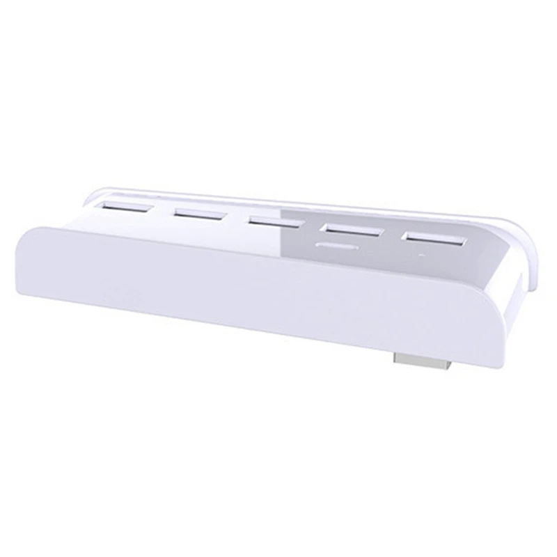 

Концентратор 6 в 1, USB-разветвитель, эспандер, концентратор, адаптер с 5 USB-портами A + 1 USB-портом C для Playstation 5, Супер Скоростной USB-адаптер