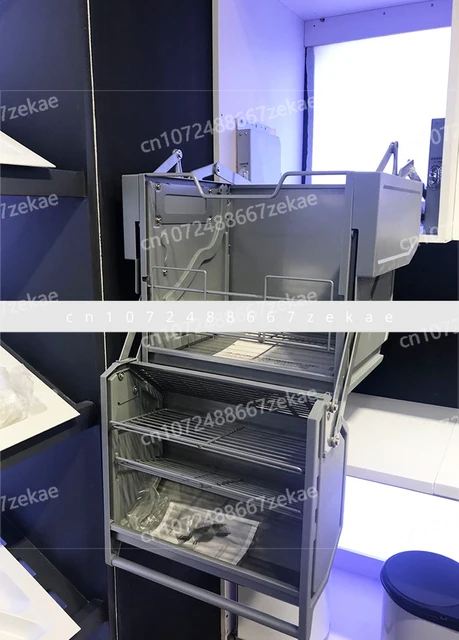 ลิฟต์แบบดึงลง, ชั้นวางของในครัว, ตู้เก็บของด้านบนตู้เย็น, ตะกร้ายกแบบสองชั้น, ตู้แขวนสองชั้น 6 ลิฟต์แบบดึงลง, ชั้นวางของในครัว, ตู้เก็บของด้านบนตู้เย็น, ตะกร้ายกแบบสองชั้น, ตู้แขวนสองชั้น 6