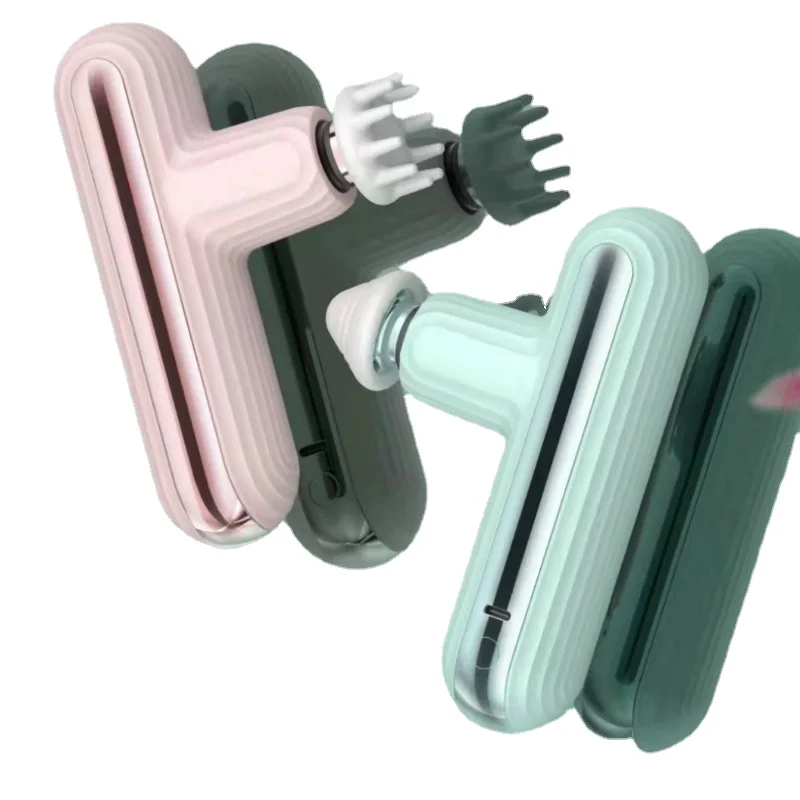

New silicone vibration fitness massage fascia gun