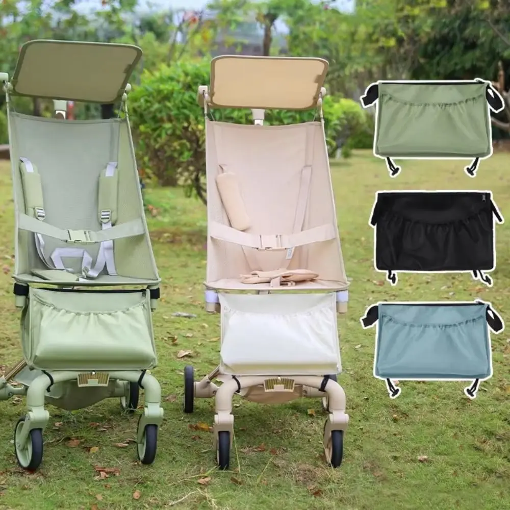 Multifunction Stroller Storage Bag Large-capacity Waterproof Stroller Hanging Bag Diaper Bottle Oxford Cloth Mommy Bag
