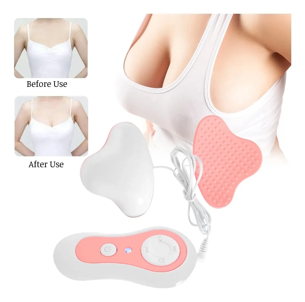 Breast Acupressure Massage Therapy Tool: Electric Breast Enlargement Massager for Anti-Boob Sagging.