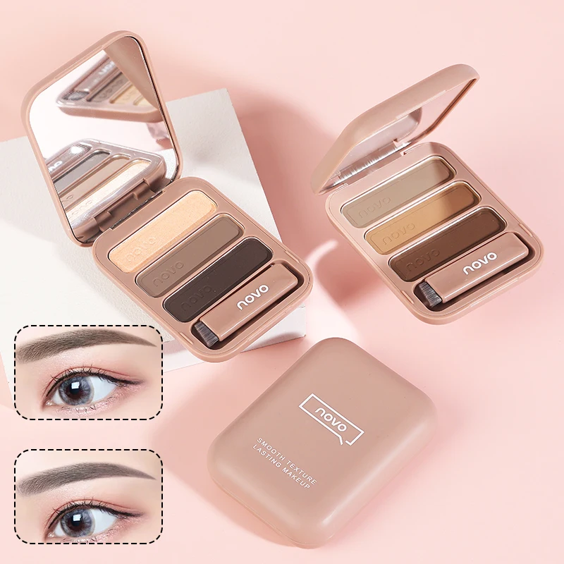 

Shadow Palette Easy To Apply Versatile Colors Tslm1 Long-lasting Highly Pigmented Eyebrow Powder Waterproof Natural Look