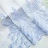 Peacock Sheer Embroidered Tulle Curtains for Living Room Bedroom with Light Filtering Sun Protection Dustproof for Balcony 5