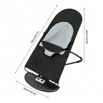 Dog Lounge Chair Foldable Pet Dog Cat Rocking Bed Chair 3 Adjustment Height Pet Bouncer Chair For Small And Medium-Sized Pet 2