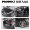 2024 NEW 1:32 FOR TESLA Model 3 Alloy Model Car Toy Diecasts Metal Casting Sound and Light Car Toys Vehicle 3