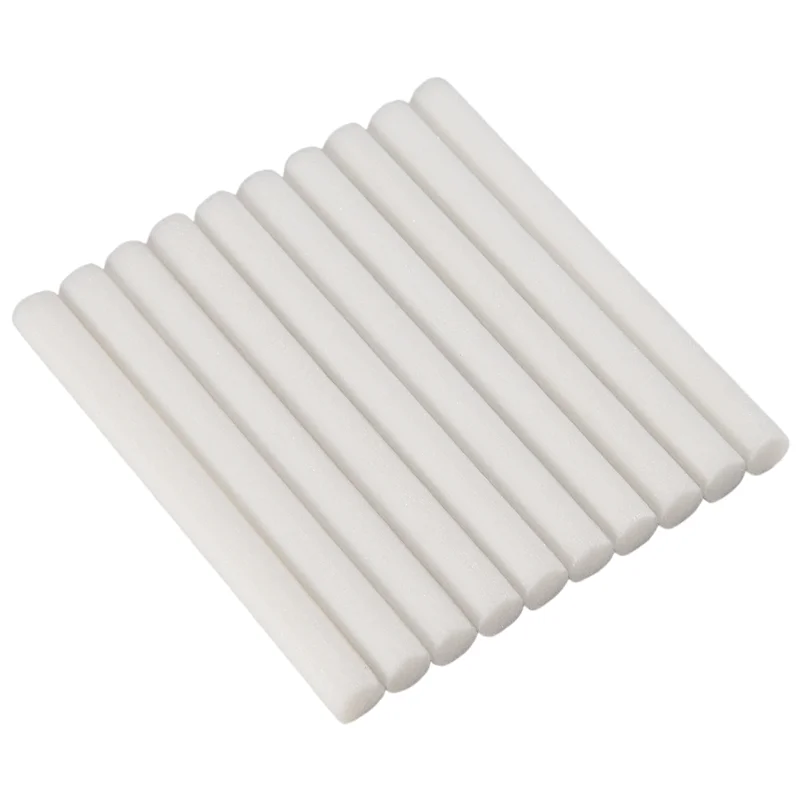 Humidifiers Filters 10 Pieces Humidifiers Filters Cotton Swab For USB Air Ultrasonic Humidifier Aroma Diffuser Replace Parts Can Be Cut