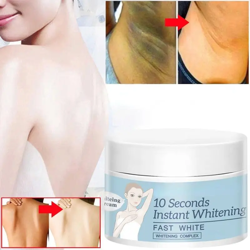 

10 Seconds Fast Whitening Cream Underarm Armpit Whitening Cream Legs Knees Private Parts Body Whitening Cream