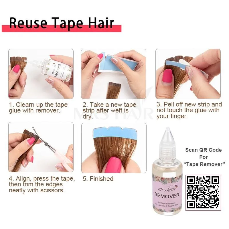 how to glue in hair extensions yourself