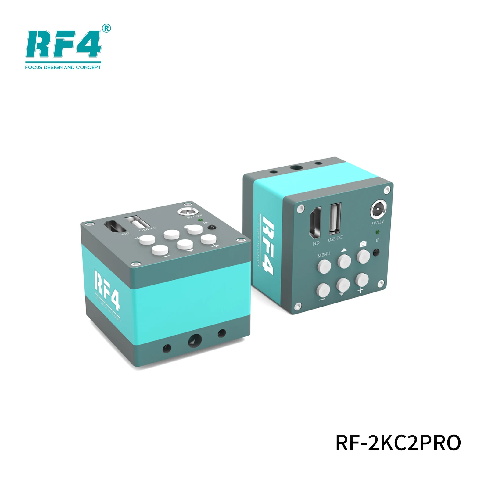 RF4-2KC2PRO HDMI 1080P 카메라 비디오 현미경 카메라 산업용 전자 관찰 IC 용접 수리 돋보기