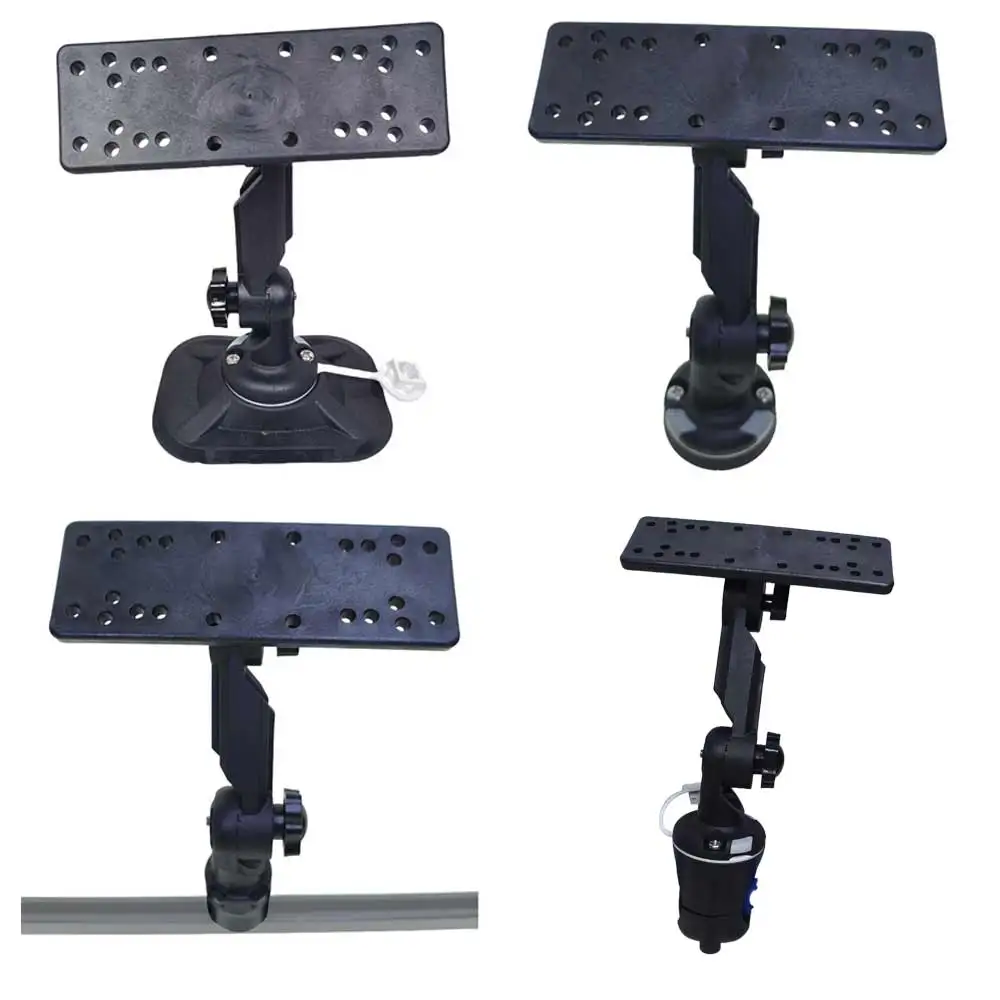 Support sondeur kayak drifting - Fixation Garmin Lowrance pour canoë pêche, support GPS bateau PVC
