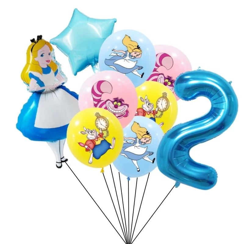Alice in Wonderland Balloon Set 3