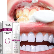 

1pcs 60ml RtopR Teeth Whitening Remove Smoke Stains Coffee Stains Fresh Breath Bad Breath Clean Teeth Stains Dazzle White Teeth