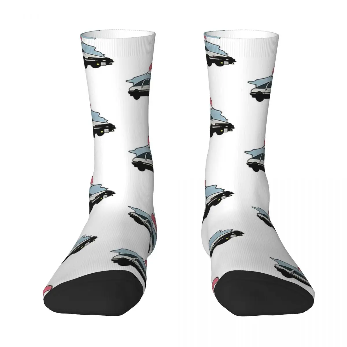 Initial D Ae68 Car Adult Socks,Unisex socks,men Socks women Socks l initial