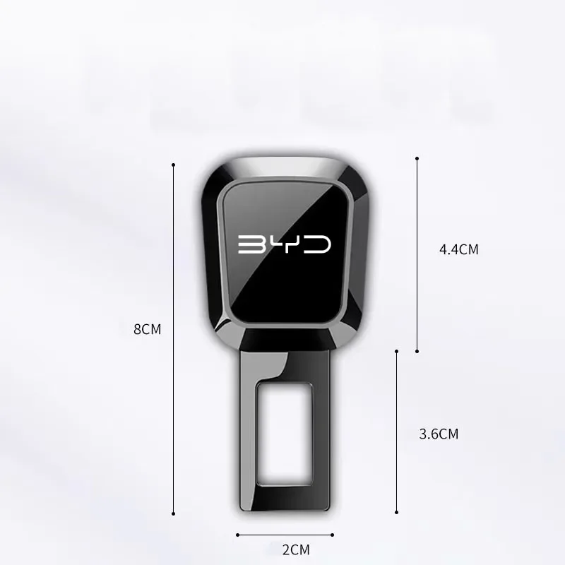 BYD Atto 3 Act 3 Tang F3 E6 Dmi Yuan Song plus EV2022 2023 차량용 안전벨트 연장 플러그 버클 시트벨트 클립