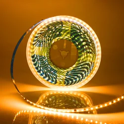 Vibrant Multi-Length LED Strip Lights - Flexible & Waterproof Ribbon - 10m (Golden yellow)