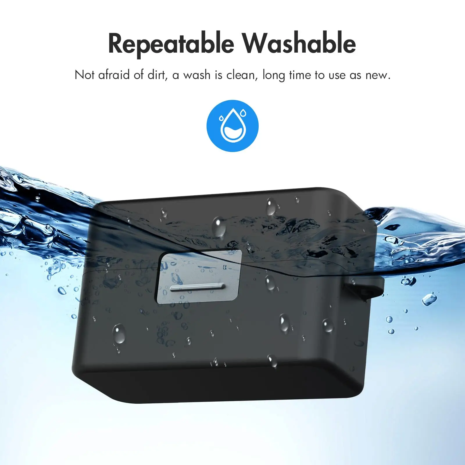 PULUZ for DJI Mic Mini Charging Case（Not including the Charging Case) Silicone Scratch-proof Protective Charging Cover