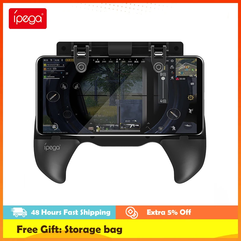 

Ipega Bluetooth Gamepad Wireless Controle Joystick Game Controller With Holder for Android iOS Smart Phones