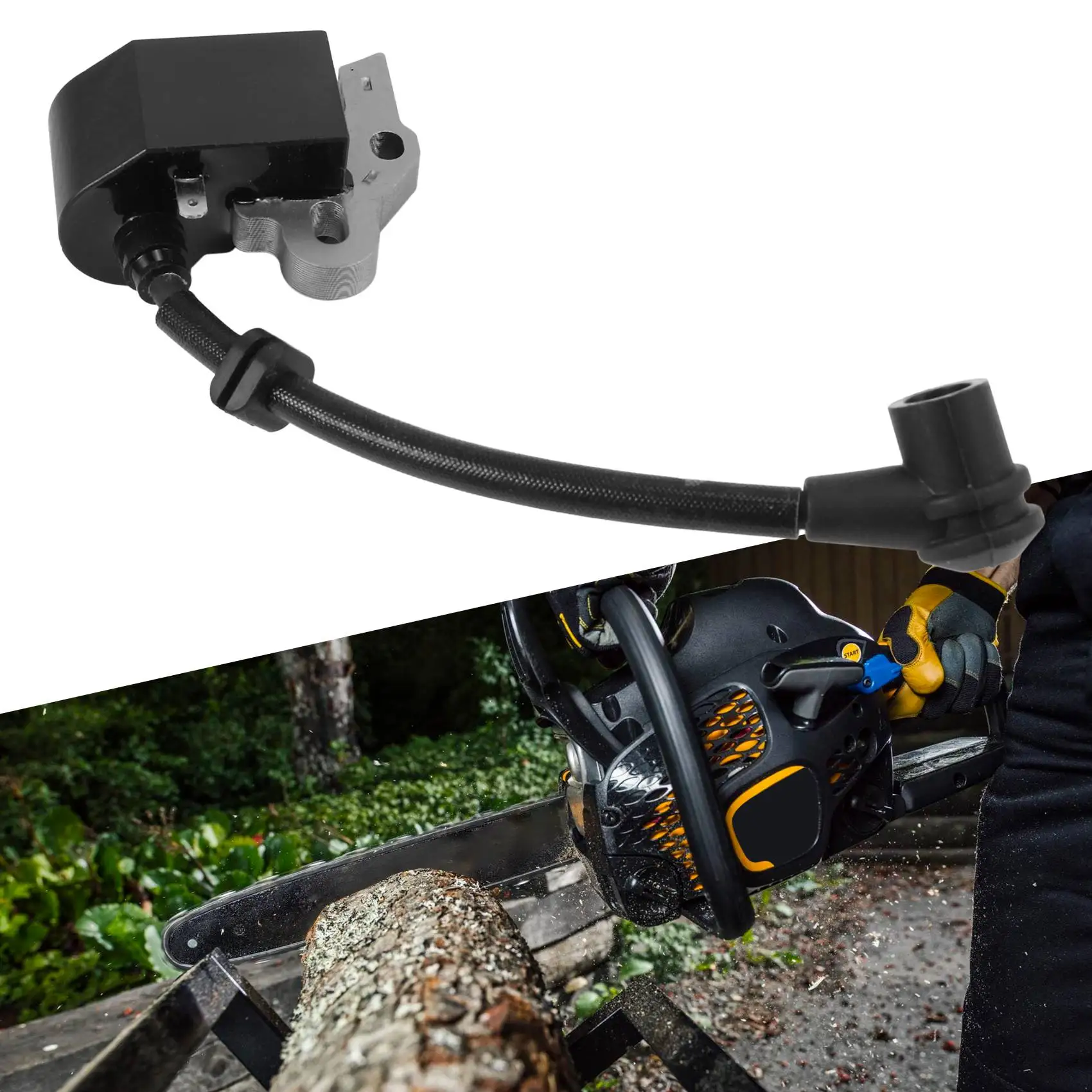 Ignition Coil for McCulloch T26CS B26 B26PS and More 585565501,T26 Trimmers, Brushcutters F