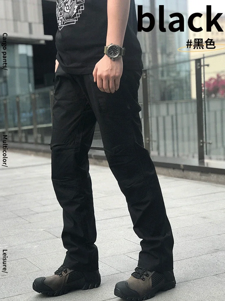 Description Picture 4 of itemJapanese ins trend retro Japanese all-in-one tube work wear cropped pants casual pants trend man