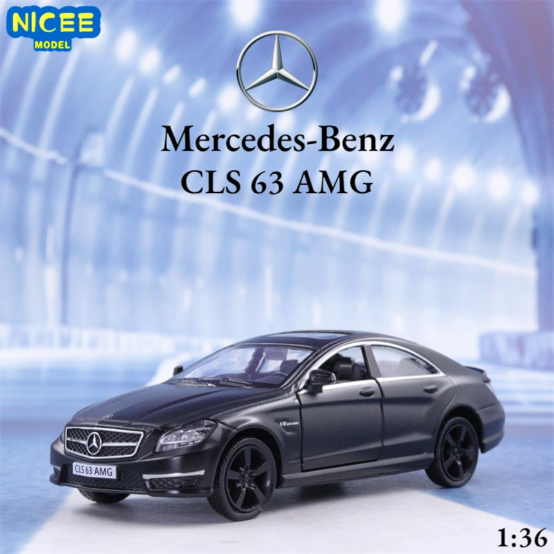 1:36 Mercedes Benz Cls 63 Amg High Simulation Diecast Model Cars Luxury Alloy Vehicle Model Car Collection Toy For Kid A57