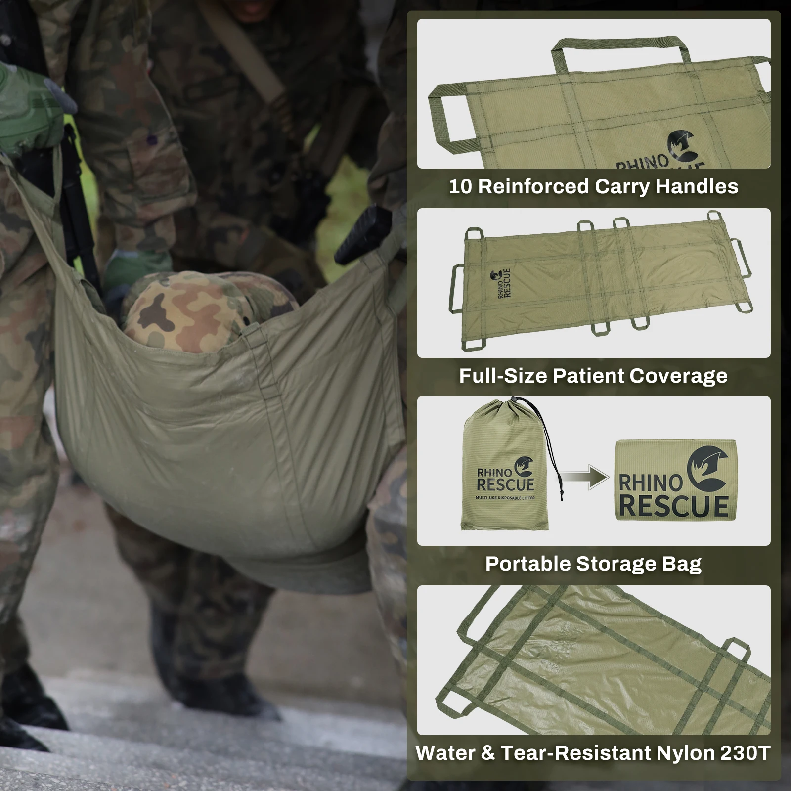 Portable Emergency Stretcher 2