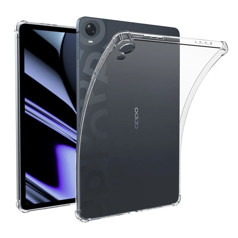 

Airbag Shockproof Cover For OPPO Pad 11 2022 Transparent Fitted Cases Anti-drop Protective Shell Protector Skin Bumper Funda