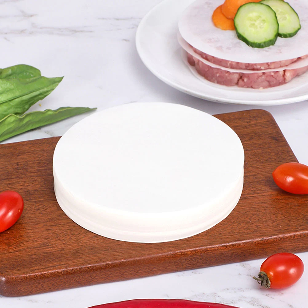 100 Pcs Burger Separator Paper Chment Bakery Food Patty Papers Smash White Hamburger Press