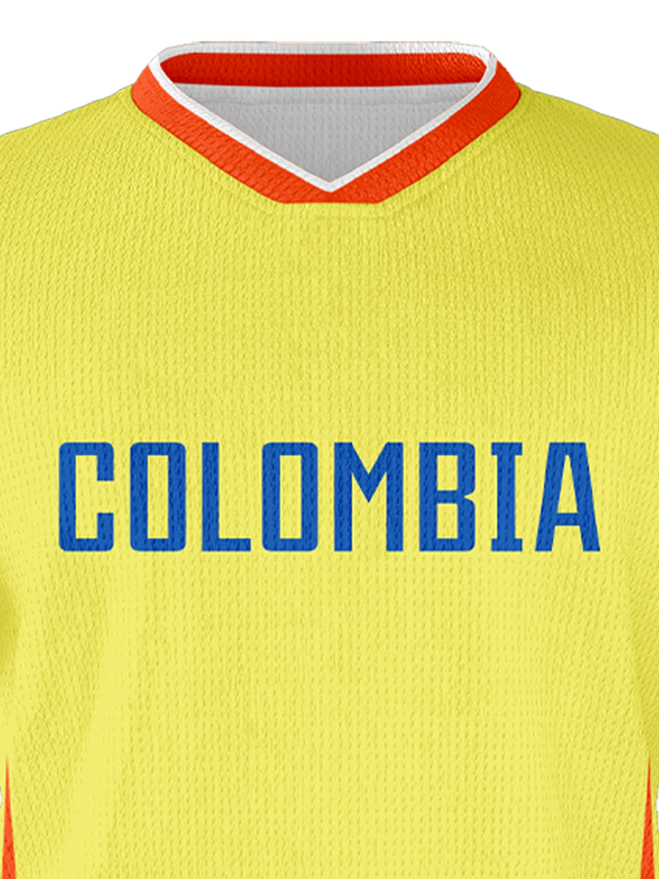 Kids Football Jersey Custom Name Number Colombia Soccer Kit for Boys Girls