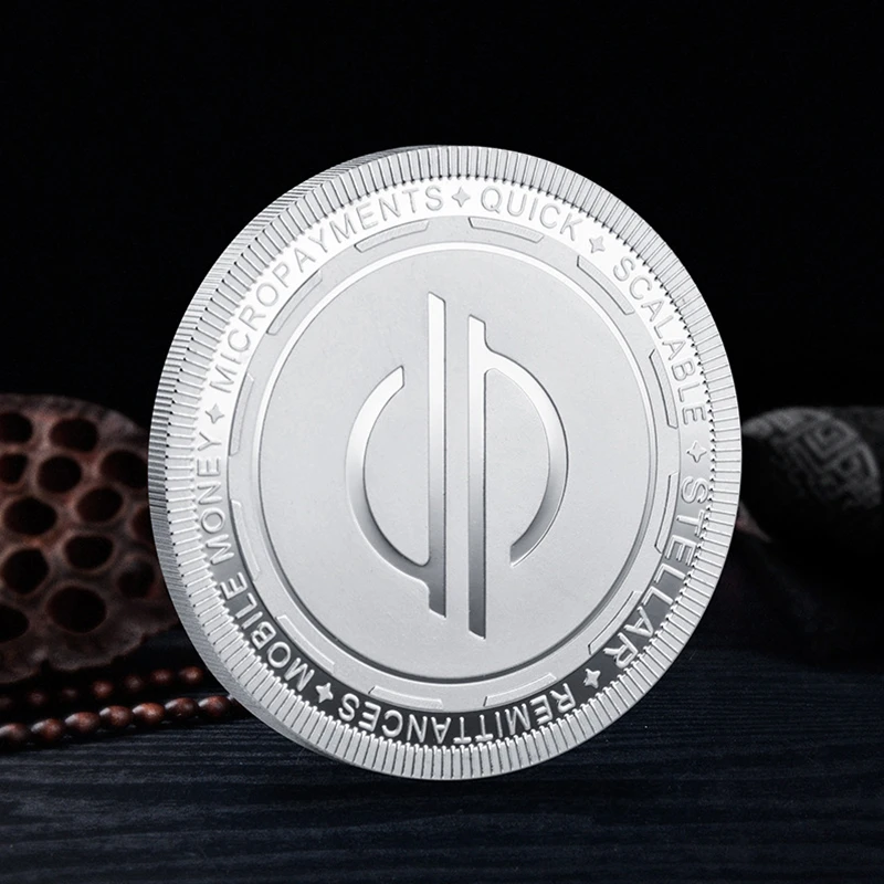 Creative Digital Cryptocurrency Commemorative Metal Coin Collectible