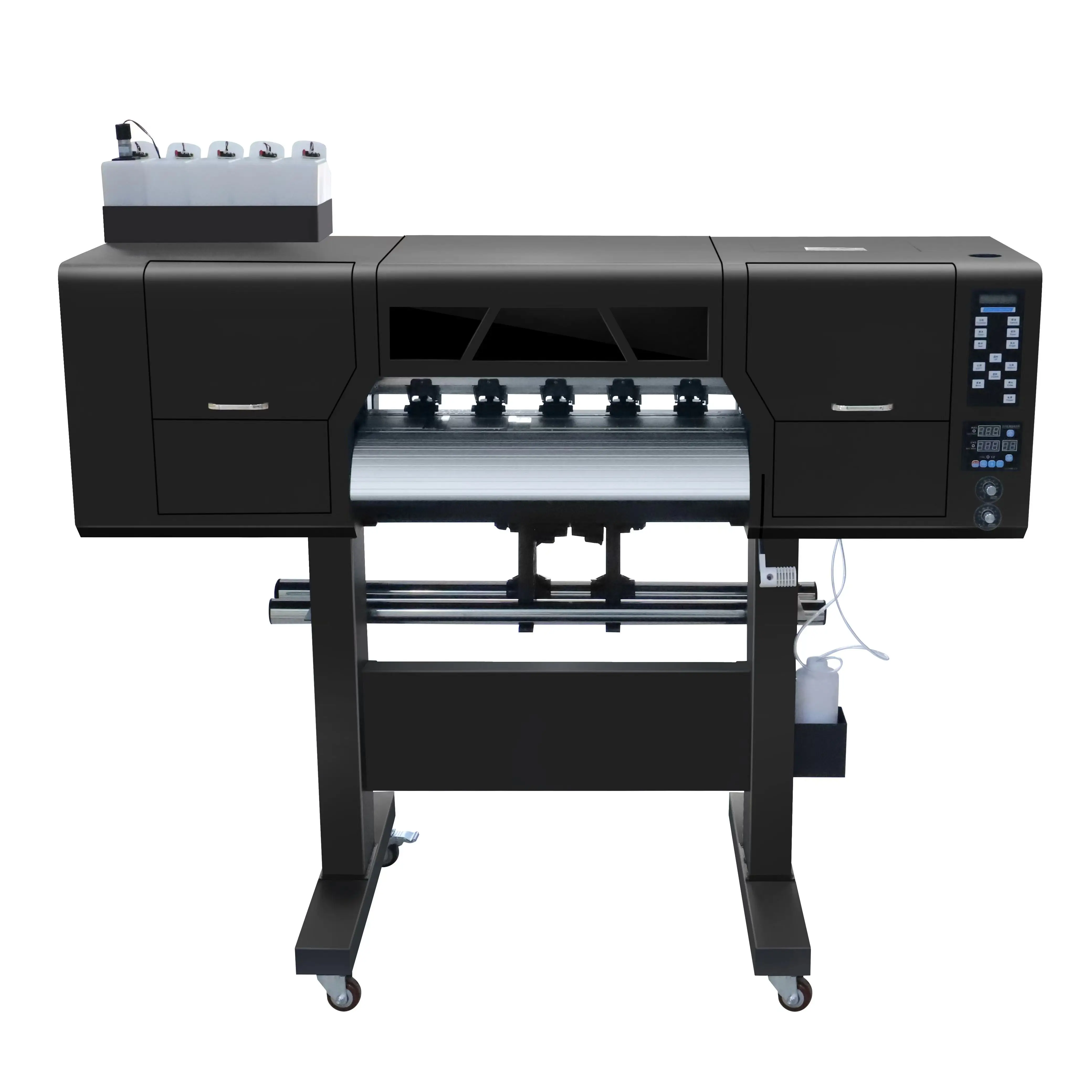 24인치 DTF 프린터 호손 소프트웨어 XP600/I3200A1 헤드 60cm DTF 프린터 및 쉐이킹 드라이어 자동 A1 DTF 잉크젯 플로터