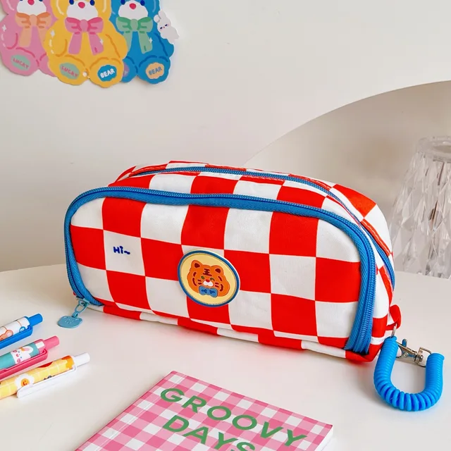 Student Grid Stationary Storage Bag 
