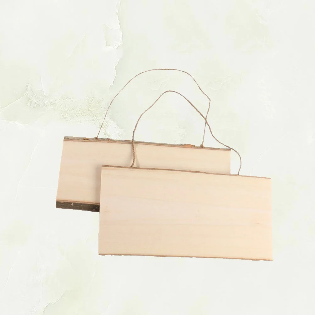 

2 шт., деревянные подвесные доски для рисования, 10 х25 см