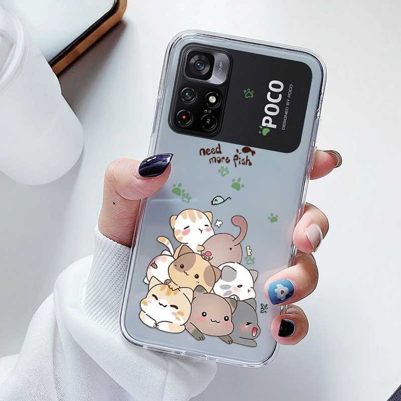 JIAFEI Cover per Xiaomi Poco M4 Pro 5G Custodia Gradiente