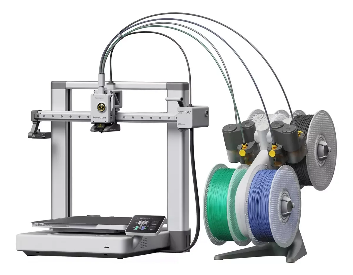 Bambu Lab A1 コンボ Ams Lite 3D プリンター オートレベリング 堅牢な