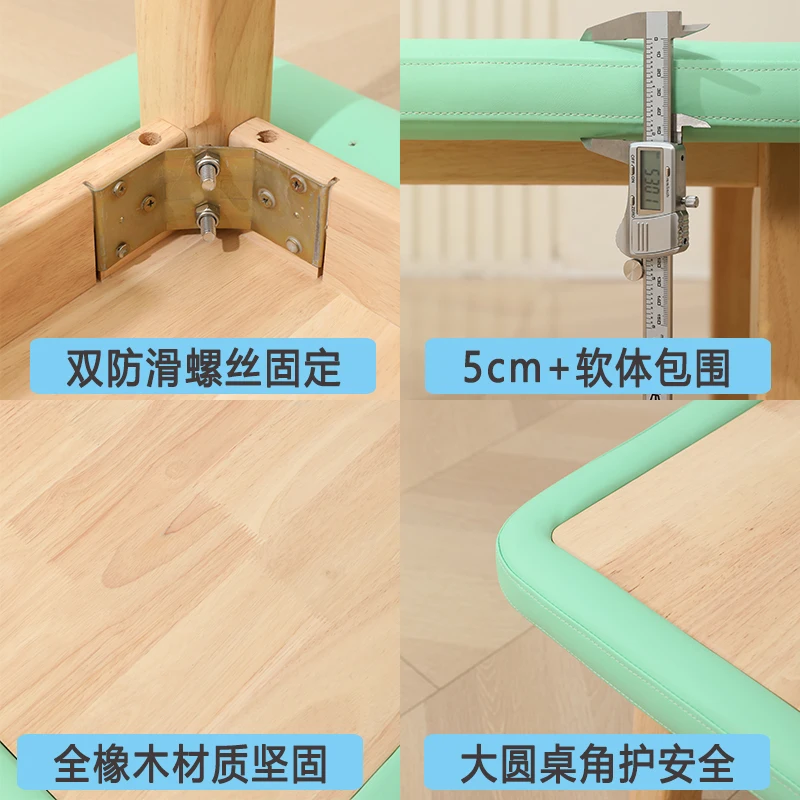 Classroom Table Kids Study Children Desk Child Room Furniture Tables Student Chair Children's Mesinha Infantil School Set Small