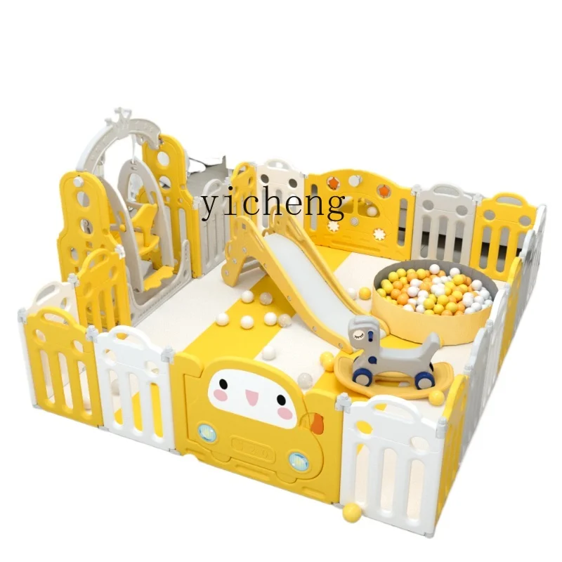 

Tqh Children's Game Fence Home Crawling Mat Protective Grating Baby Ground Toddler Safety Fence Paradise
