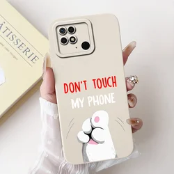 Durable Shockproof Matte Silicone Case - Soft TPU Cover for Xiaomi Redmi 10C/10 Power (Case-c01)