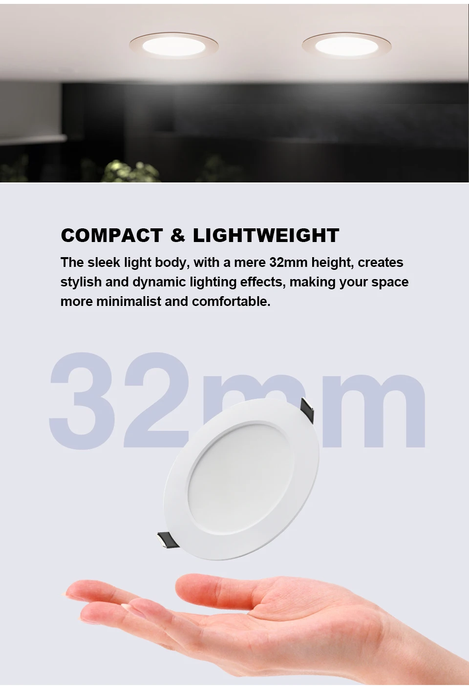Spot LED Downlight Decke AC 220V 240V 9W 12W 15W 18W 21W Strahler kalt Warm Weiß Runde Einbauleuchte LED Spot Licht Beleuchtung – Detail 9