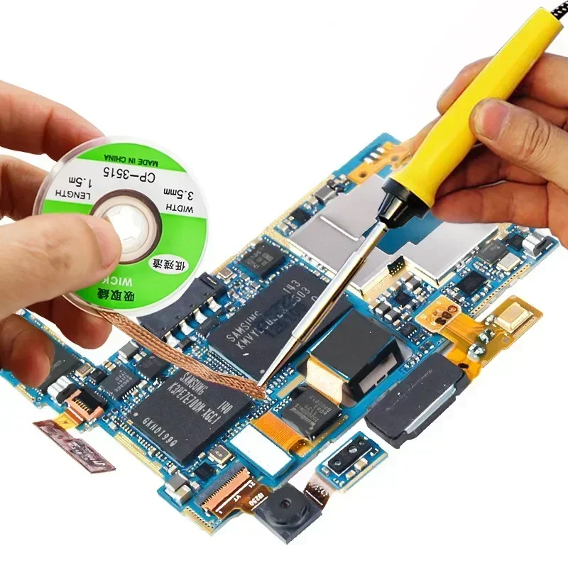 Desoldering Mesh Braid 1-3.5mm Copper Solder Remover Wire