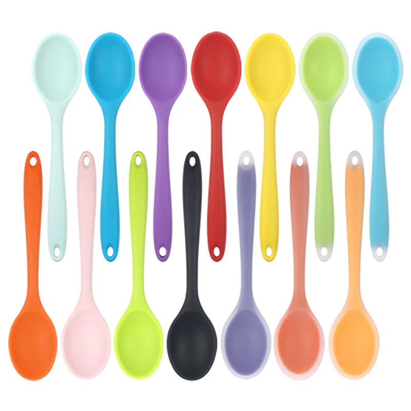 Silicone Rice Spoon Integrated Multicolor Kitchen Cooking Tool