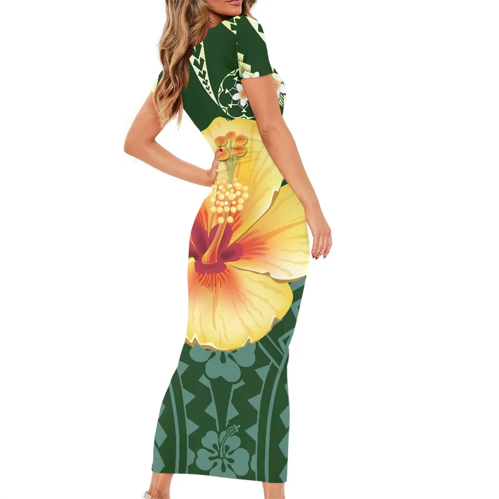 Noisydesigns Vestido Feminino Elegante Verde Boho Flor Impressão Vermelha 2022 Senhora Sexy Manga Curta Branco Férias Praia Bodycody Ropa 18 Computers & Electronics