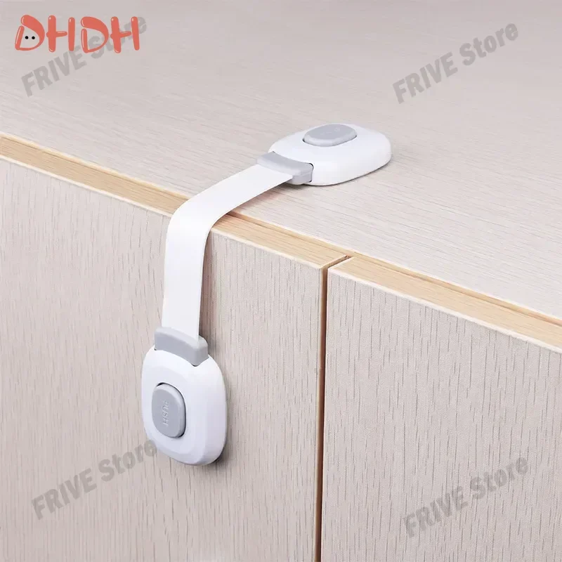 Child Safety Lock Protection from Children Closet Security Cabinet Door Lock Baby Protective Refrigerator Drawer Locks