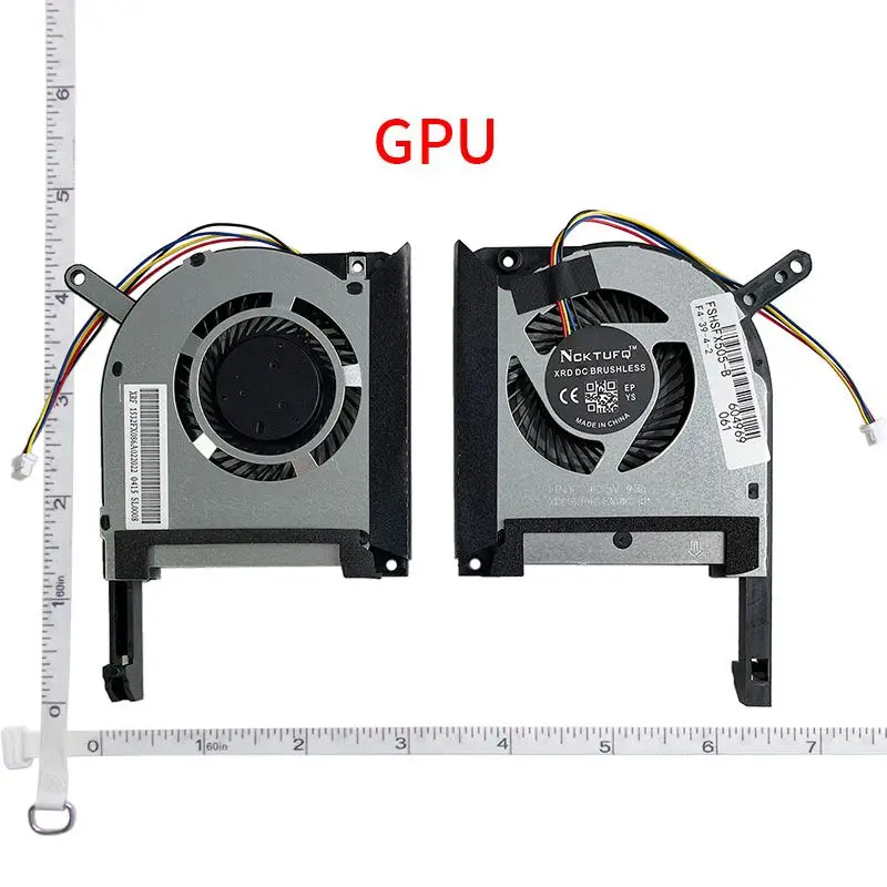 GPU CPU Cooling Fans NEW For ASUS FX95D FX505DD FX86 FX95G FX506 FA706 FX505GD FX505GE FX505GT FX705G FX505D FA506 FA506IV