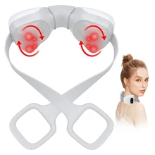 

Relaxing Shoulder and Neck Massage Blood Circulation Cervical Spine Massager Neck Kneading Home Massager Neck Shoulder Massager